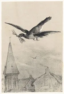 Rustica Prints: Thieving Magpie C1750