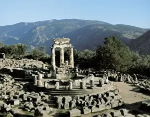 Greeks Prints: Tholos of the Sanctuary of Athena Pronaia. ca
