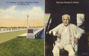Adopted Gallery: Thomas A. Edison memorial bridge, and Thomas Edison