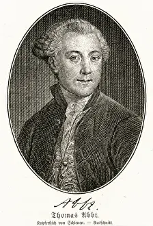 1766 Prints: Thomas Abbt, Writer
