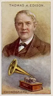 Edison Prints: Thomas Alva Edison / Cig