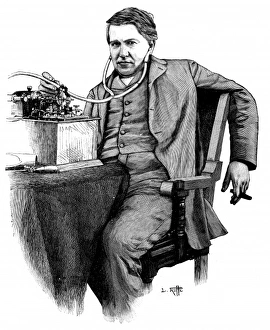 Images Dated 12th December 2011: Thomas Alva Edison / Ruffe