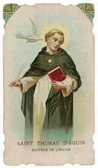 Receives Collection: Thomas Aquinas Card
