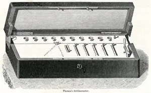 Images Dated 12th October 2018: THOMAS ARITHOMETER 1851