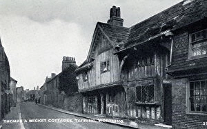 Leaded Collection: Thomas A Becket Cottages, Tarring, Worthing, Sussex