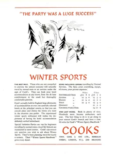 Images Dated 25th January 2018: Thomas Cook - Travel Company - Advertisement