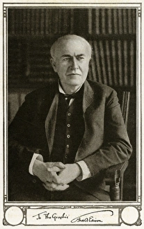 Images Dated 14th December 2016: Thomas Edison