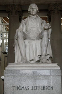 Images Dated 8th July 2008: Thomas Jefferson (1743 1826). Statue. Missouri History Muse