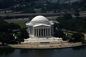 Founding Prints: Thomas Jefferson Memorial. Washington D. C. United States