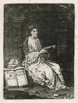 Augustinian Prints: Thomas a Kempis / Etching