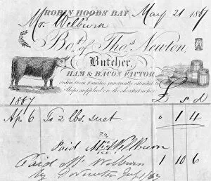 Images Dated 24th March 2011: Thomas Newton, Butcher