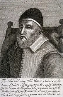 1483 Prints: Thomas Parr Lived to 152