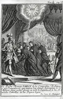 1748 Prints: Thomas Sailly (1553-1623). Jesuit military chaplain