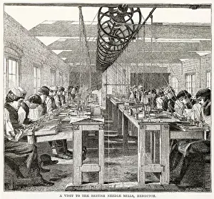 Hooks Prints: Thomas Samuel & Sons British needle Mills in Redditch