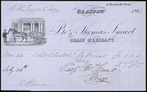 Receipts Prints: Thomas Smart 1862
