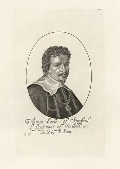 Nobility Prints: Thomas Wentworth, 1st Earl of Strafford, 1593-1641