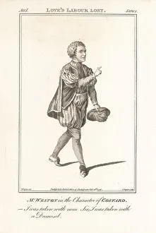 Charles Grignion Prints: Thomas Weston as Costard in Love's Labour Lost