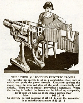 Thor 30, folding elecrtic ironer 1929 Thor 30, folding elecrtic ironer 1929