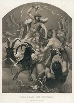 Myth Collection: Thor Fights the Jotunes