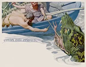 Thor and Hymir