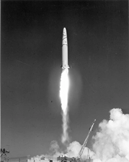 Missile Gallery: A Thor IRBM is launched from Air Force Missile Test Centre