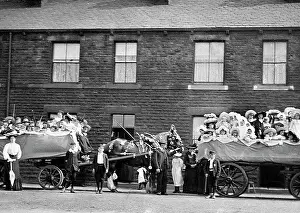 Thornhill Prints: Thornhill Lees - Whitson Procession - 1906 - Dewsbury