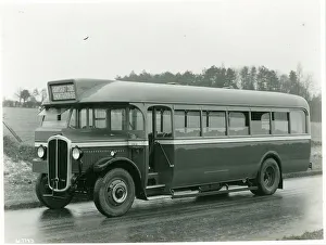 Thornycroft Prints: Thornycroft Cygnet demonstration bus