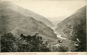 Ashbourne Prints: Thorp Cloud and Dovedale Approach, England