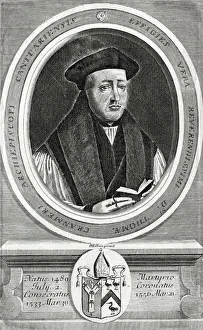 1489 Prints: Thos Cranmer / Holbein