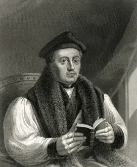 1489 Prints: Thos Cranmer / W Holl