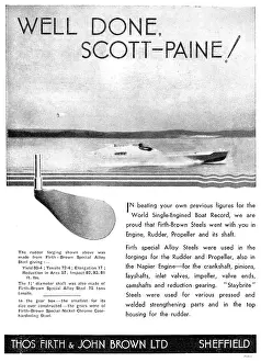 Thos Firth & John Brown. Firth-Brown Aircraft Steels