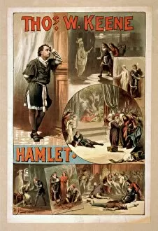 Thos. W. Keene. Hamlet