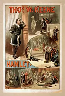 Keene Prints: Thos. W. Keene. Hamlet