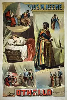 Keene Prints: Thos. W. Keene. Othello
