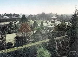 Thre Bluff Gardens, Yokohama, circa 1880s