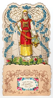 Vestments Gallery: Three-dimensional Jewish New Year card
