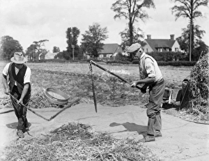 Threshing with Flails