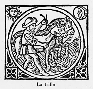 Threshing, Spain 1511