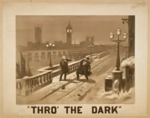 Thro the dark