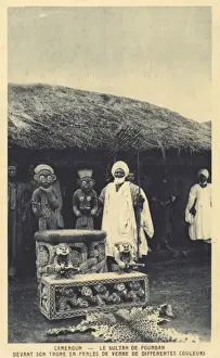 Cameroon Prints: Throne of the Sultan of Foumban, Cameroon