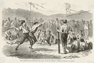 Throwing Javelin
