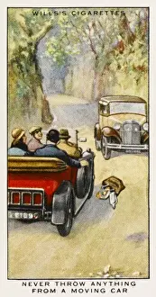 High Way Prints: Thrown from Cars