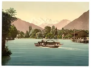Oberland Prints: Thunersee, Scherzligen, Bernese Oberland, Switzerland
