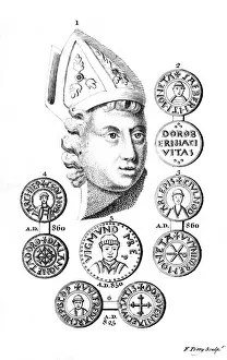 Crowland Prints: Thurcytel, Abbot
