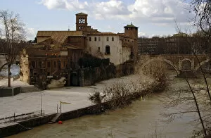 Buoy Collection: Tiber Island. Italy