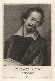 Medici Prints: Tiberio di Tito, Italian portrait painter, 1573-1627