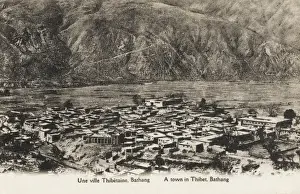 Himalayan Prints: Tibet, China - Village of Bathang