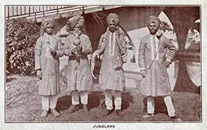 Wembley Prints: Tibetan dancers, British Empire Exhibition, Wembley