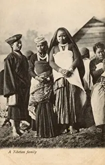 Himalayan Prints: Tibetan Family