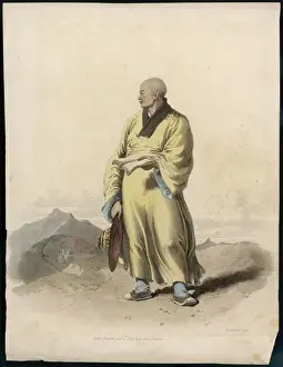 Llama Prints: Tibetan Monk 1798